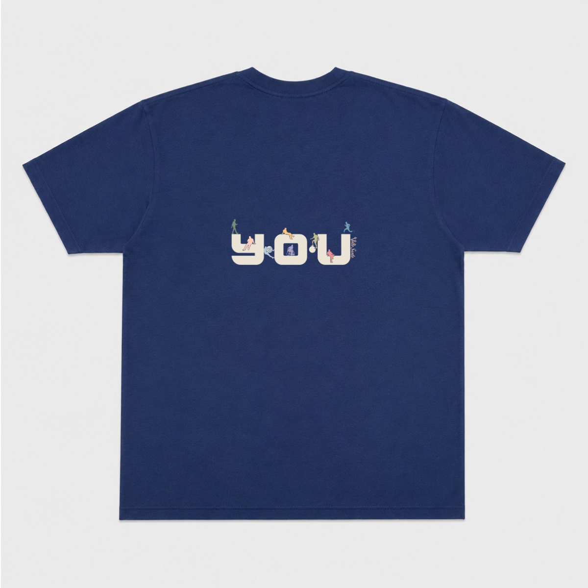 Volto Santo x Y.O.U. Adaptive Together Graphic Tee V2 in Navy