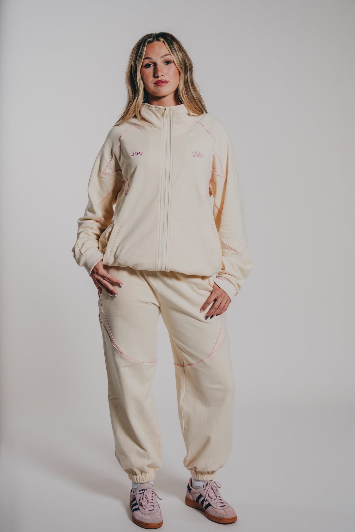 Volto Santo x Y.O.U. Griffin Jacket in Strawberry Milk