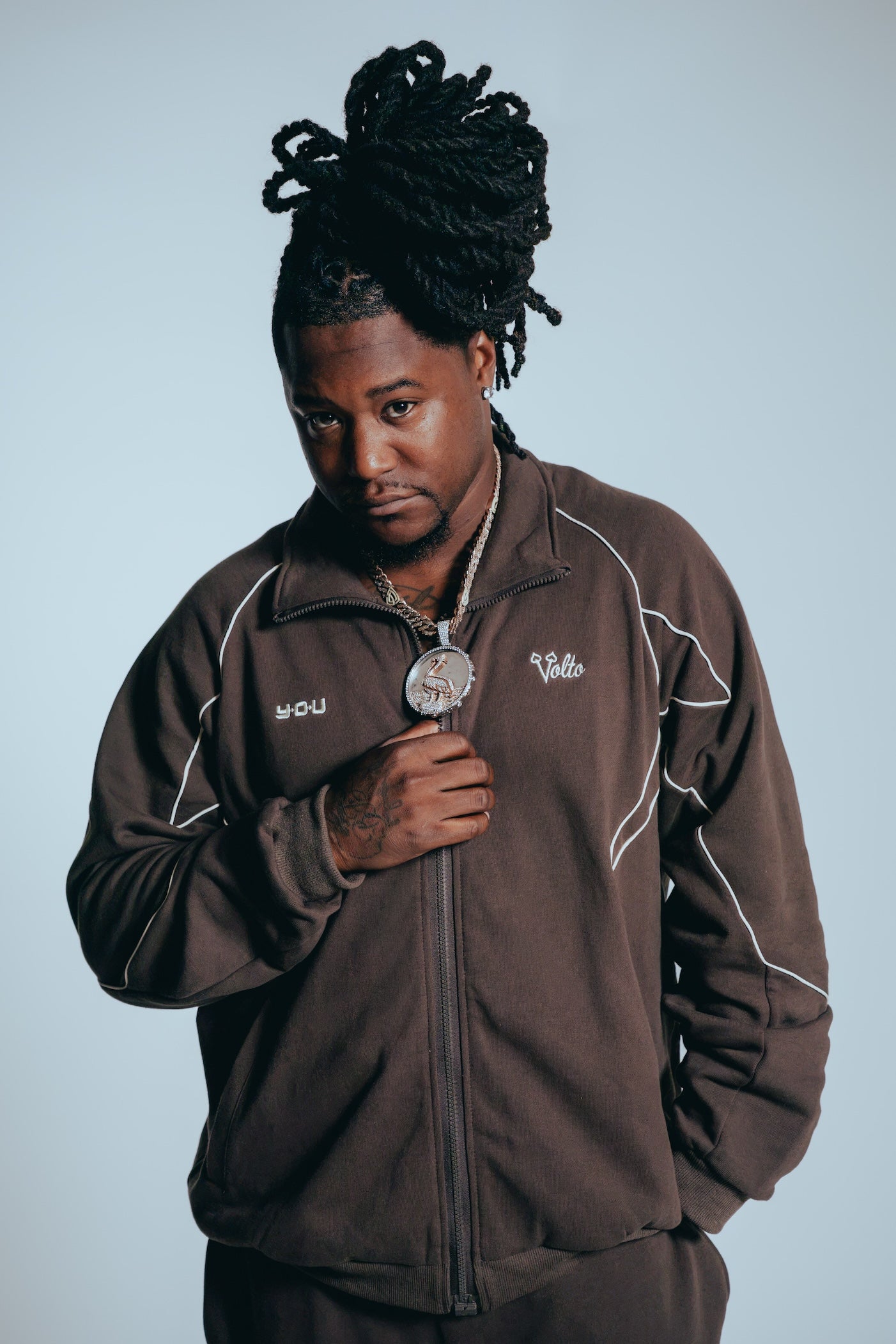 Volto Santo x Y.O.U. Griffin Jacket in Espresso