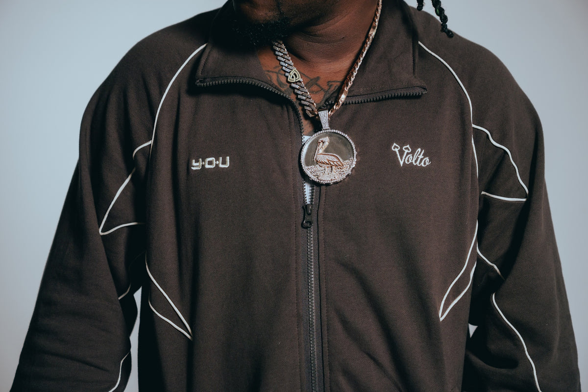 Volto Santo x Y.O.U. Griffin Jacket in Espresso