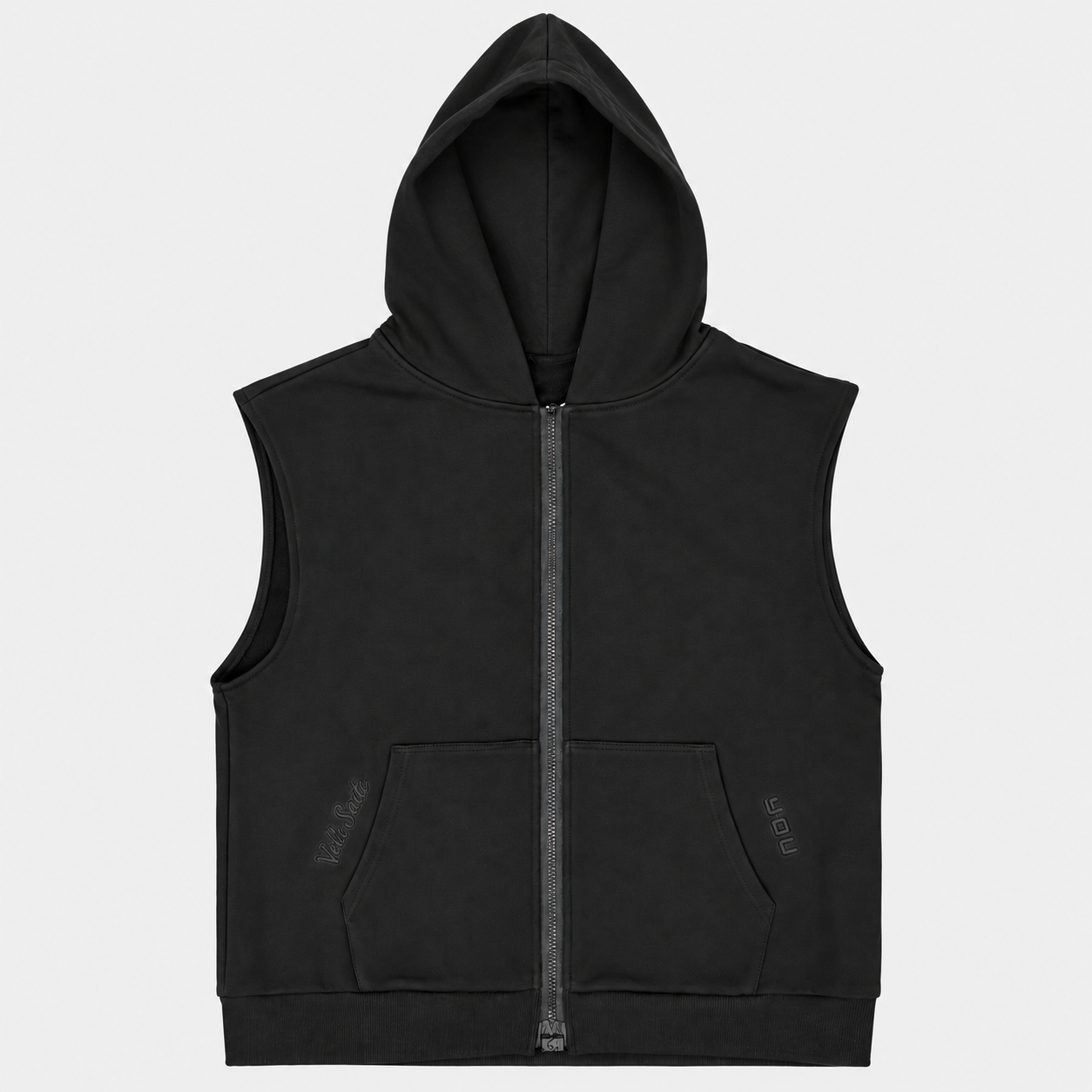 Volto Santo x Y.O.U. You Others Us Sleeveless Full-Zip Hoodie