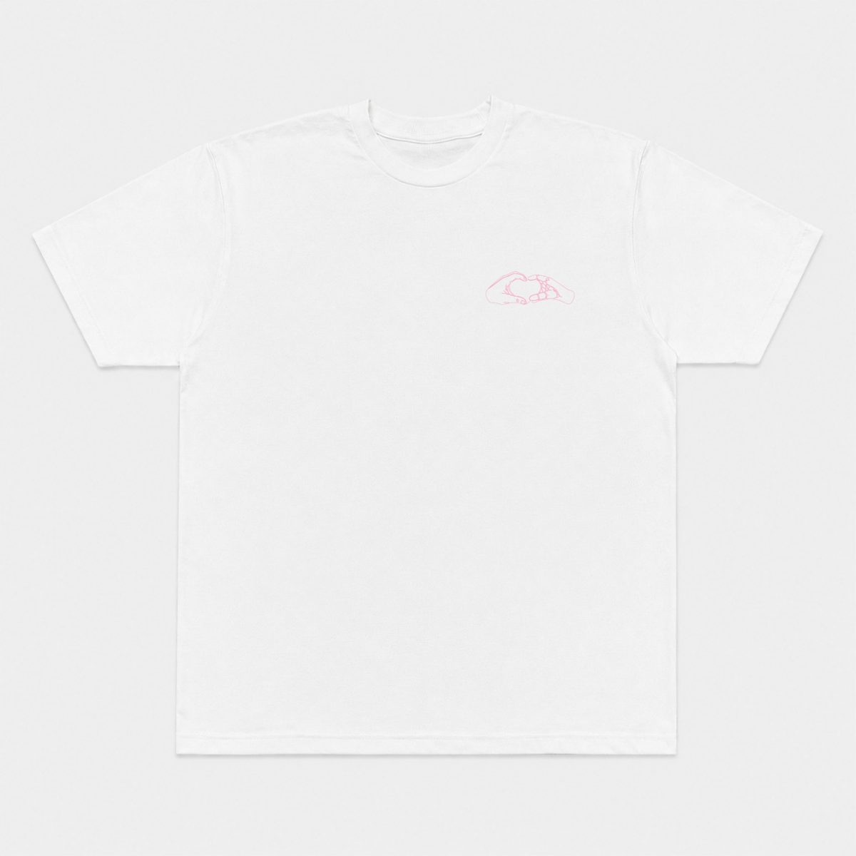 Volto Santo x Y.O.U. Adaptive Together Graphic Tee V1 in White/Pink