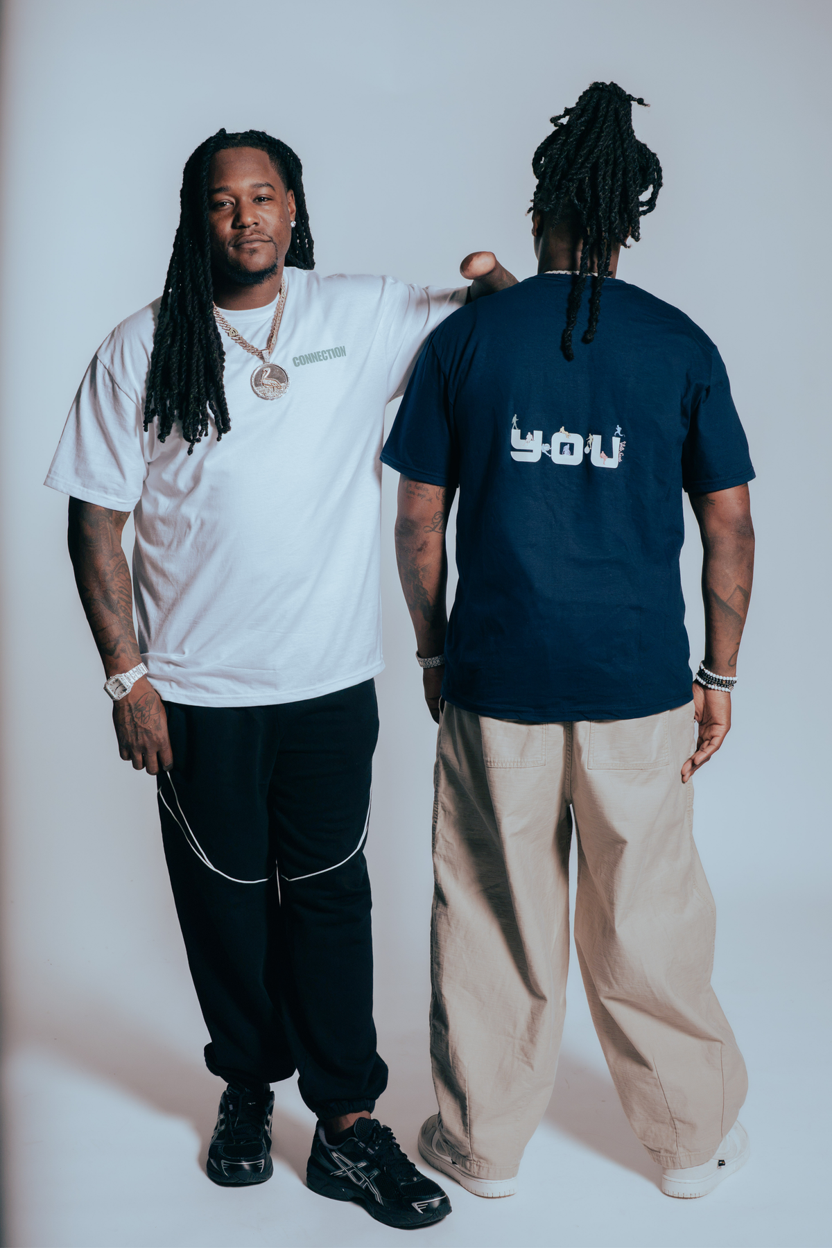 Volto Santo x Y.O.U. Adaptive Together Graphic Tee V2 in Navy